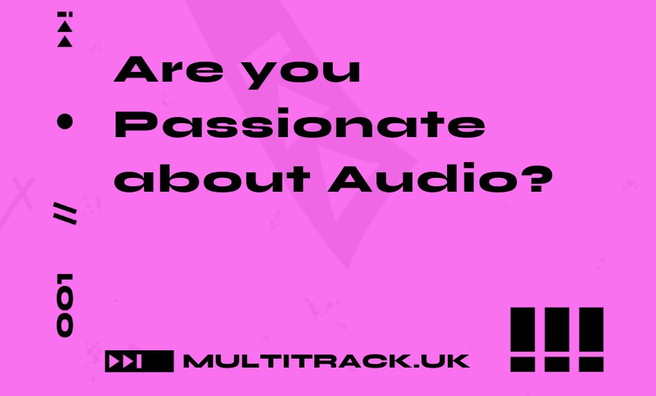 _multitrack's tweet photo. Applications are now closed for #multitrack2022
Thanks for everyone who applied, the applications will now go through a shortlisting process. You’ll hear from us via email.
Meanwhile check our website for resources for emerging audio producers. https://t.co/AK1Pr2nyXF