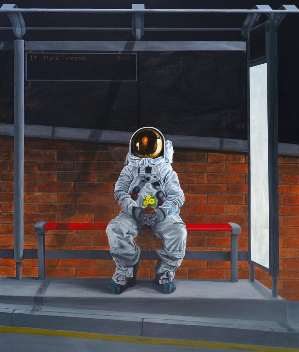 Coastal_Gallery's tweet photo. And here’s our tribute to Sam Ryder’s Eurovision entry, ‘Space Man’ - the latest work to arrive at the gallery - ‘Last Man on Earth’ by Sam Crew :) #european #eurovision #space #spaceman #astronaut #earth #realism #quirky…

📸 https://t.co/yJt5e2Ddnh via https://t.co/mvl1bmHpbN https://t.co/VpKPIq5EW3