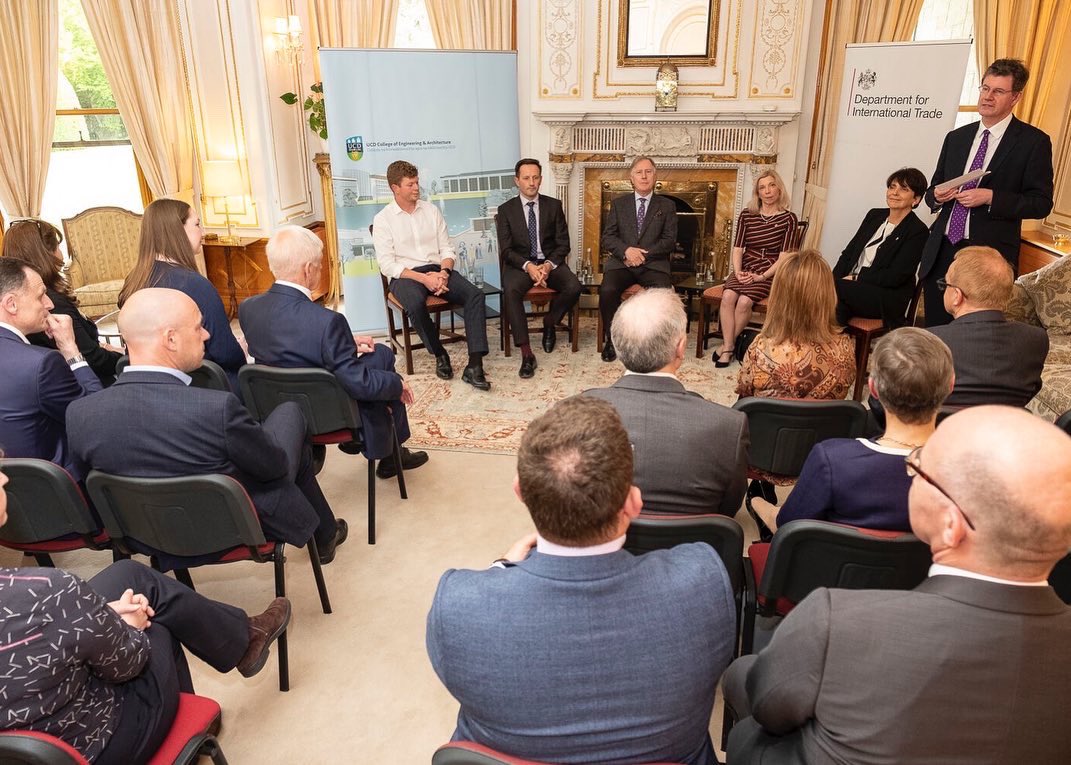 innDex_ltd's tweet photo. Last week George joined @tradegovukIRE and @ucddublin Foundation for an event focused on #nextgenerationconstruction
"innDex collects information to do better things with it. Digitisation is
a tool to helo us do what we need to do and do it better" 🌟 https://t.co/FNkImDPzFN