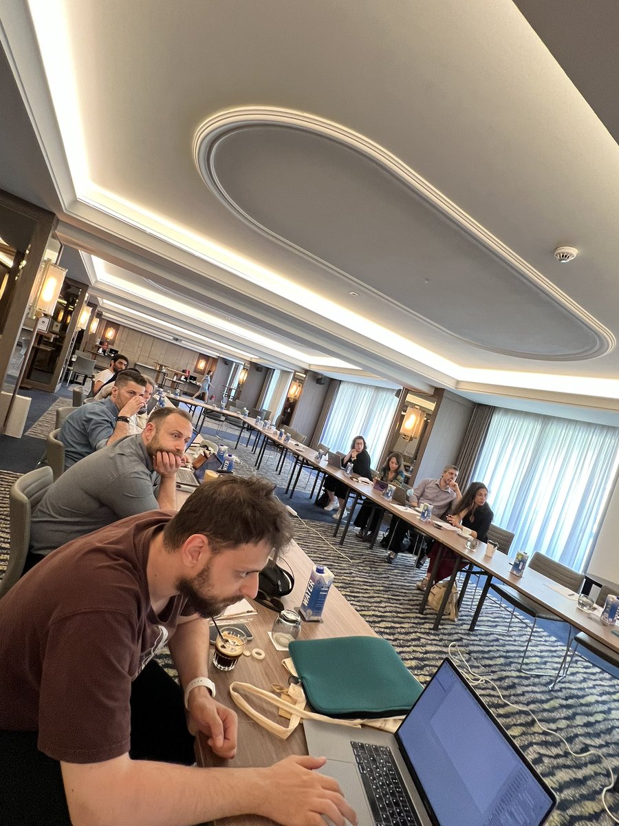 ARSINOE_EU's tweet photo. Face to face meeting, Athens Case Study in Athens! Getting ready for the #LivingLab mock-up this afternoon! We are kicking off the #HeatSeason campaign! Tune in… Fighting #extreme #heat together! @ArshtRock @AtlanticCouncil https://t.co/q7qwOLdneo