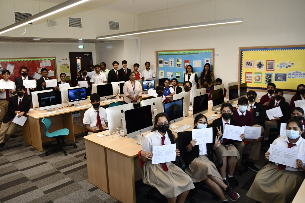 Congratulations 👏 to our awesome <a href="/GNMS_Tigers/">GNMS_Secondary Tigers_Semper Sursum</a> GRXII #ComputerScience Batch 2021-22 <a href="/gemsnms_alkhail/">GEMS NMS Alkhail</a> 🎓for successfully completing their <a href="/Cisco/">Cisco</a> #NetworkingEssentials Course, adding yet another feather 🪶 on their cap! We’re super proud of you &amp; your teacher Ms.<a href="/Edith_Roger_/">Edith Paulin</a> 🙌🏼