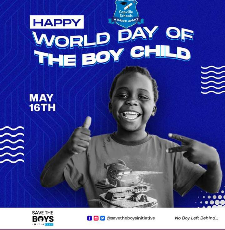 Capville_School's tweet photo. We celebrate the BOY child all over the world https://t.co/aar7rz4s2x