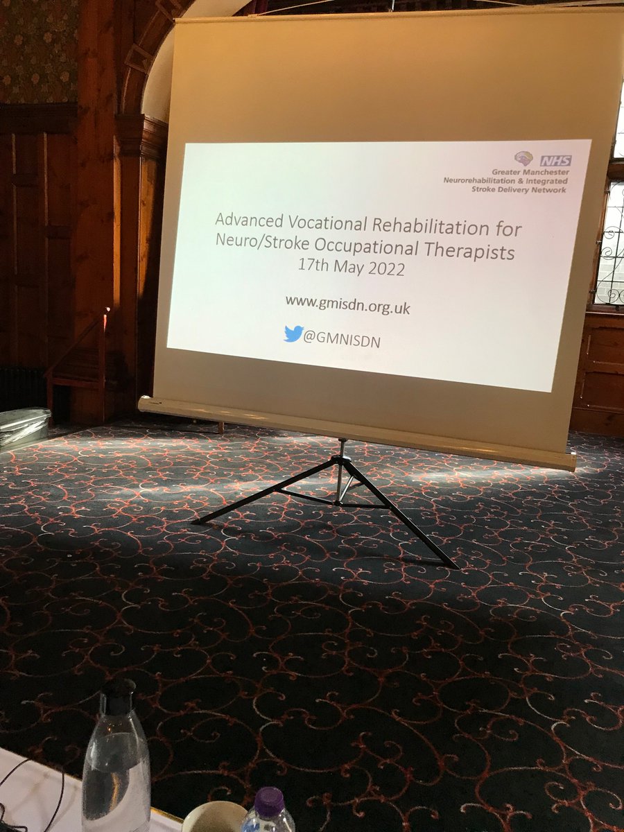 GMNISDN's tweet photo. Excited to be running our first face-to-face event of the year, on Advanced Vocational Rehabilitation with @katy_maggi and Sarah Williams, discussing the importance of vocational rehabilitation and how it’s applied in clinical practice. #stroke #neurorehab. https://t.co/Q7FI6UY5AK