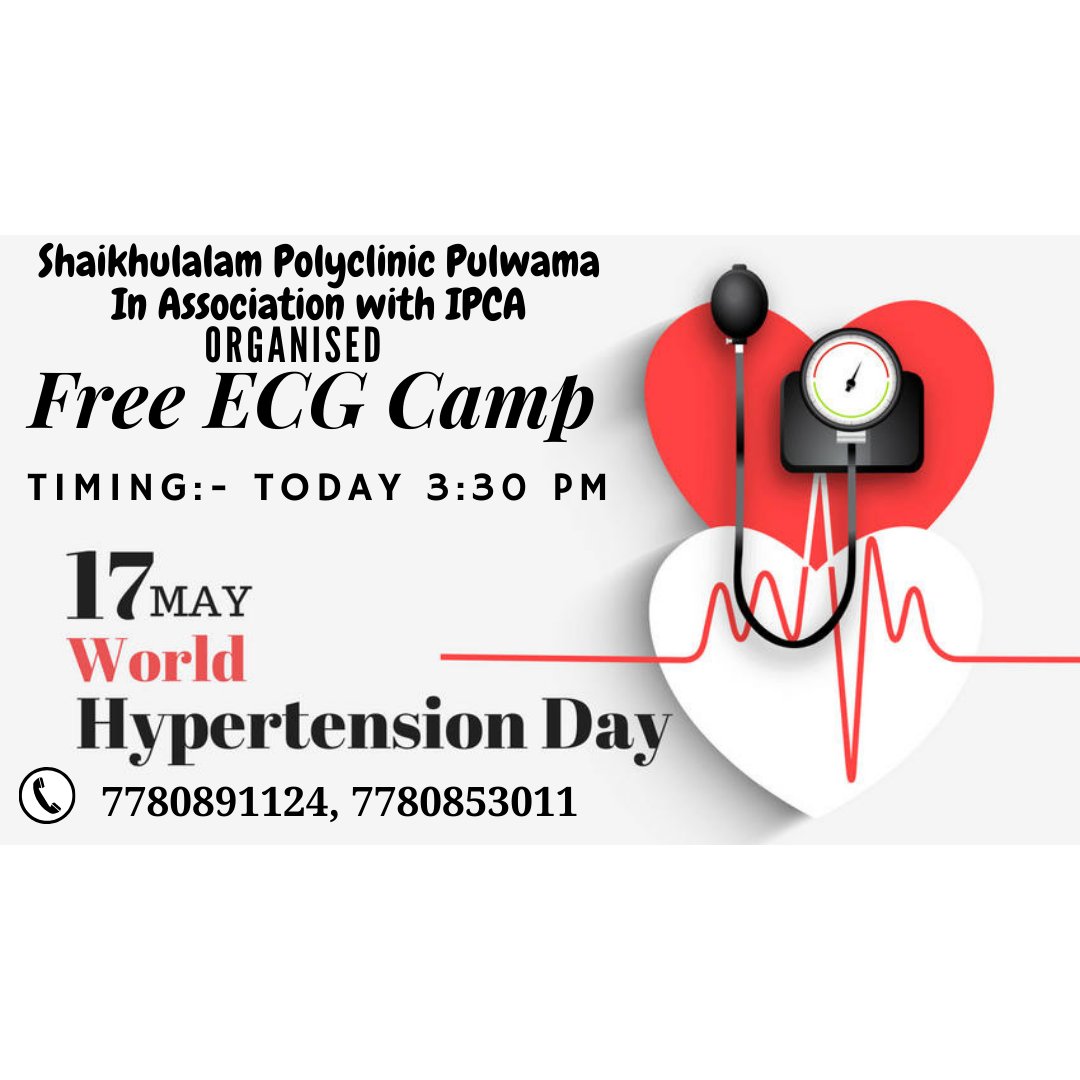ahangar_sameer's tweet photo. #WorldHypertensionDay 
#pulwama 
#healthcare https://t.co/LQpORE9Qbw