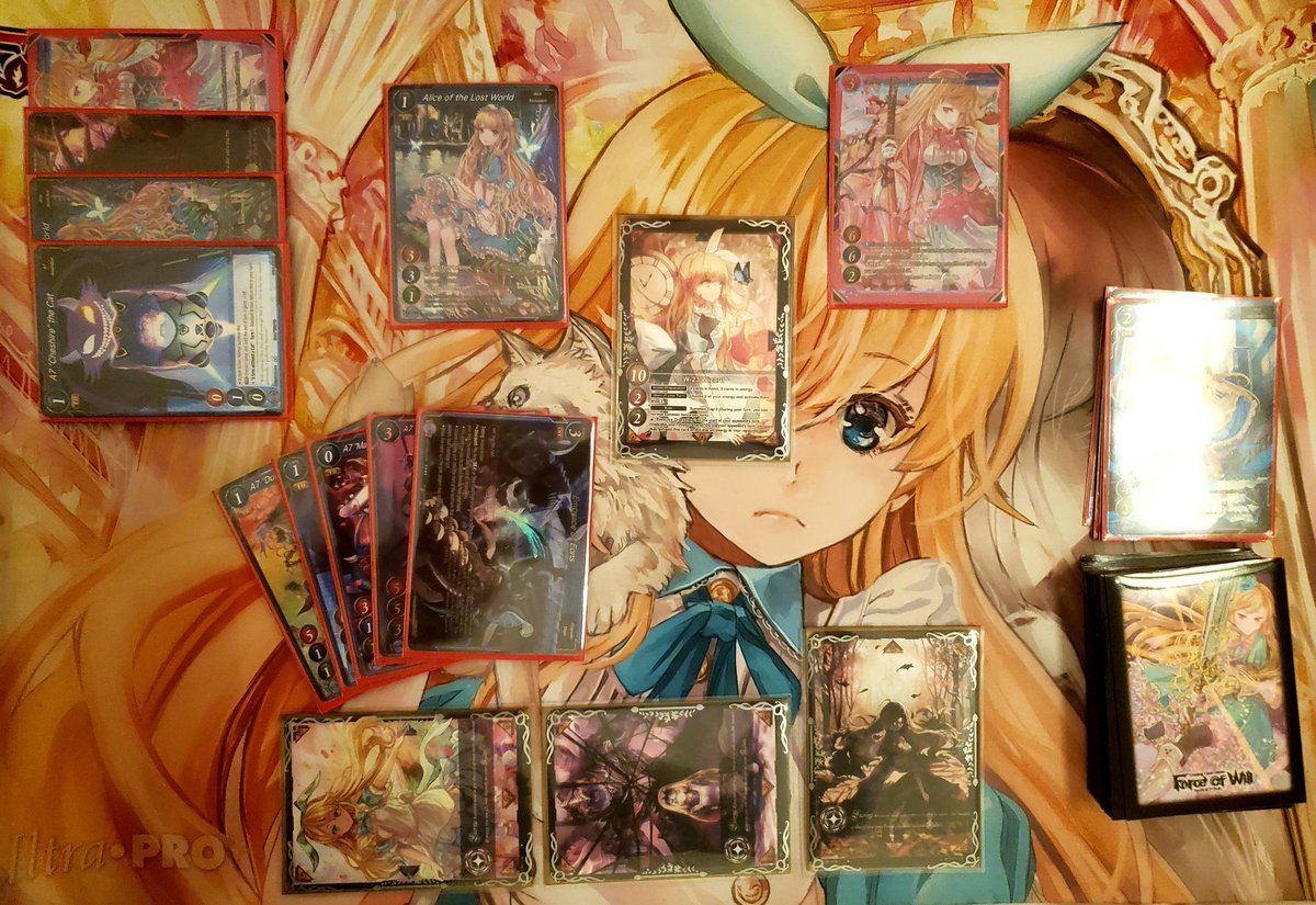 TheGunnolf's tweet photo. How much Alice is too much? 🤨
Testing is well under way and I should have complete write-ups of at least two decks this week.
Also, not to toot my own horn but my #GateRulerCustom W. 23 Wizard Alice Set looks amazing in play. 🔥🔥🔥
#ゲートルーラー
#GateRuler https://t.co/msf2VQfBlg