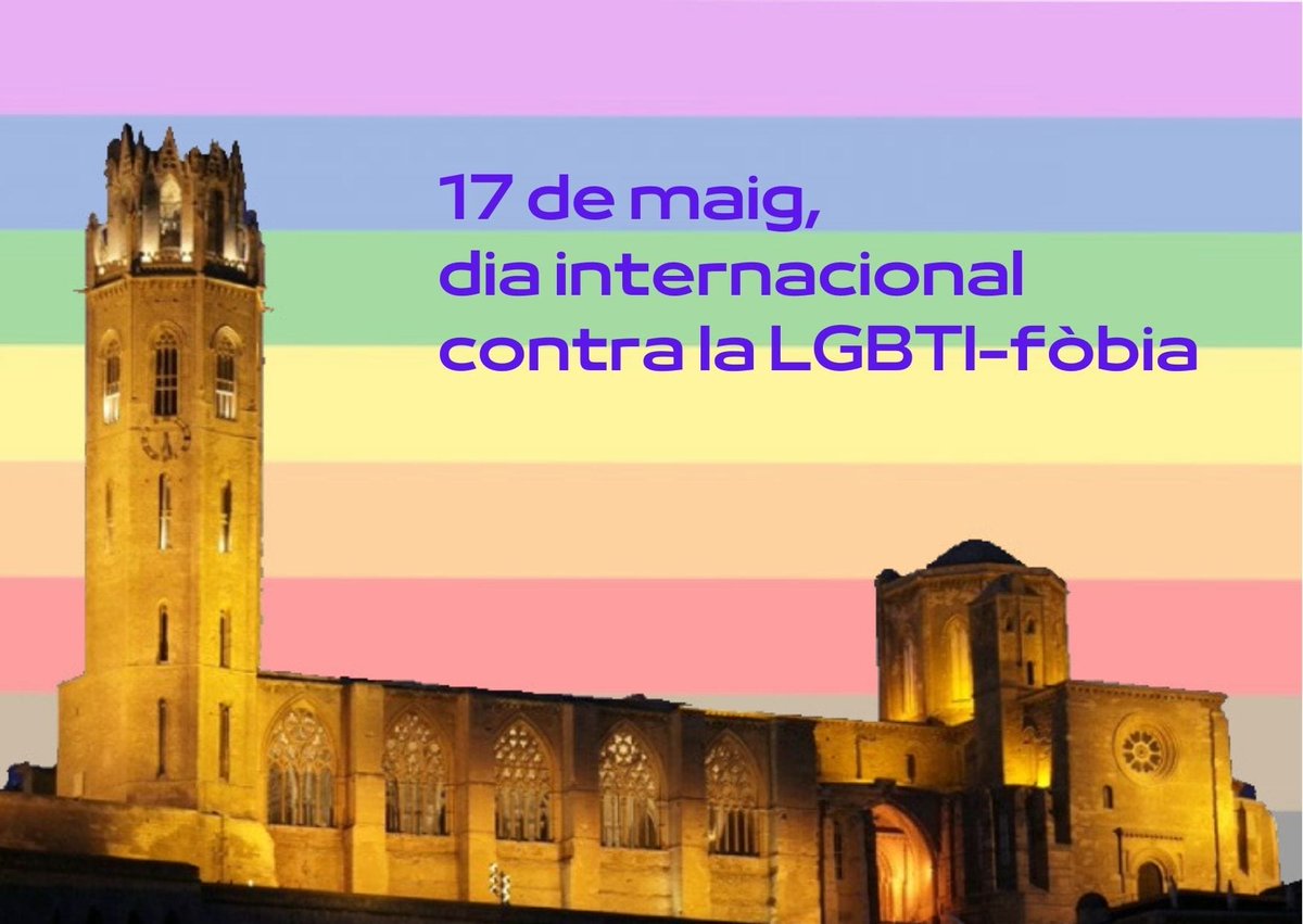 dretscivilsll's tweet photo. 🌈#SAILleida Lleida, lliure d'#LGTBIfobia 
@MiquelPueyo @scastrobay @paerialleida @ColorsdePonent @OFNI_Lleida @antisidalleida @doneslleida @marealilalleida @centrecdp_UdL @igualtatcat @MireiaMataSlsna https://t.co/ObshMBIozL