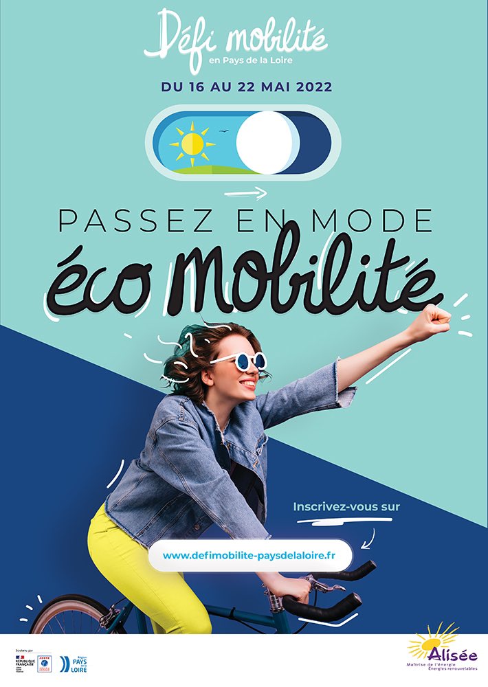 VendeeHabitat's tweet photo. @VendeeHabitat participe pour la 2ème année consécutive :
✅ au #defimobilite organisée par #Alisee en partenariat avec @paysdelaloire et @ademe
✅ au challenge #MaiÀVelo initié par @Ecologie_Gouv et @Sports_gouv
L’occasion de sensibiliser sur la #mobilite, déplacements doux... https://t.co/kblCQaSlmM