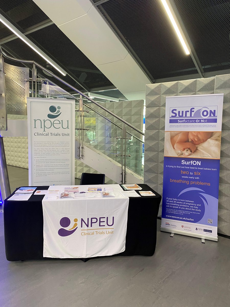 NPEU_CTU's tweet photo. Come and speak to Kayleigh NPEU CTU Head of Operations today at the BAPM Spring Conference @BAPM_Official #neonatal #paediatric #npeu https://t.co/gEJlkgFozb