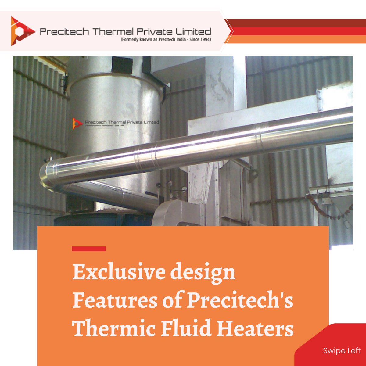 precitech_ltd's tweet photo. Precitech manufactures the best Thermic Fluid Heaters with the most exclusive features. 

To get them for your industry, call us at 9966611444 / 9985235222
.
.
.
.
.
.
#ThermicFluidHeaters #HeatingIndustry #ManufacturingUnit #TextileIndustries #TextileIndustry #PackagingIndustry https://t.co/3uzGG3mCJe