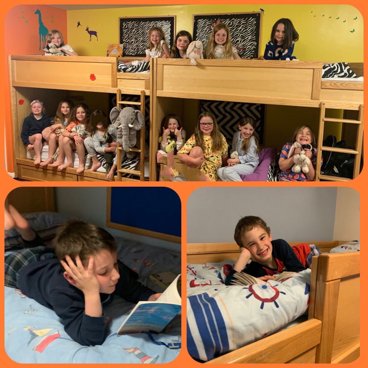SarahHollyJJJ's tweet photo. #year2 at #preprep loved the #bigsleepover at the #prepschool. What a fantastic transition experience. @Greshams_School #Norfolk #notmuchsleep #happychildren https://t.co/smstuRkNl2