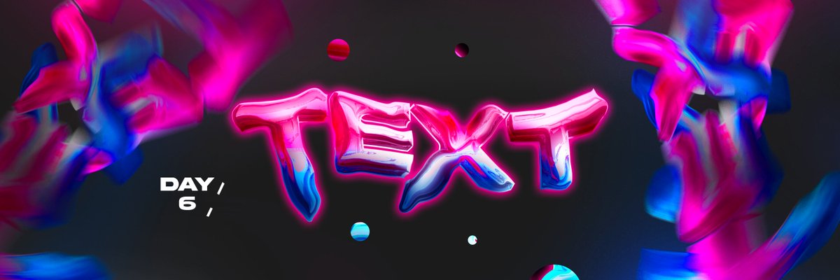 Snaggiye's tweet photo. Day 6 of one header per day!
Straight up had no idea what to write so its just "TEXT" https://t.co/8D3rIULlP5