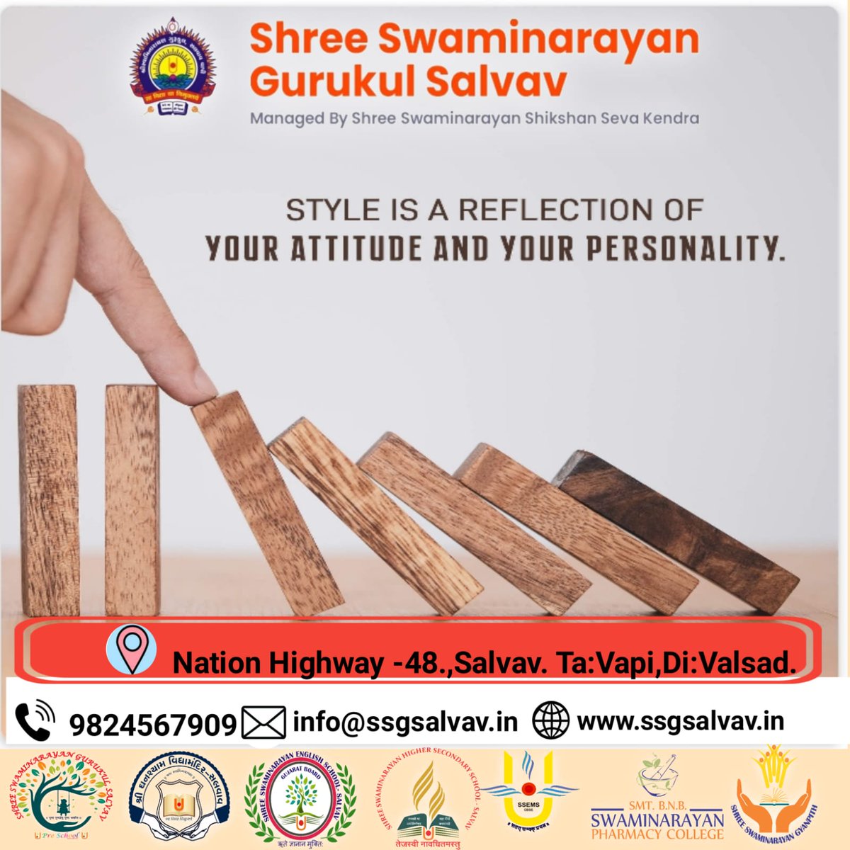 Jai Swaminarayan.......

“Perfection is not attainable, but if we chase perfection we can catch excellence.”

#positive
#Attitude
#student
#shreeswaminarayan
#Gurukul
#salvav