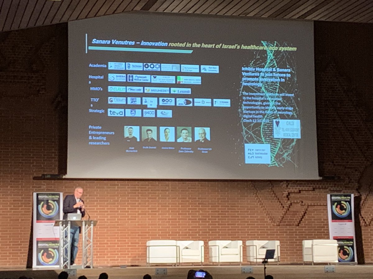 Comença el Digital Health World Congress a Londres, on Assaf Barnea explica com la plataforma de salut digital impulsada a Israel , Sanara Ventures, ha millorat l’atenció dels pacients neurologics @ticsalut