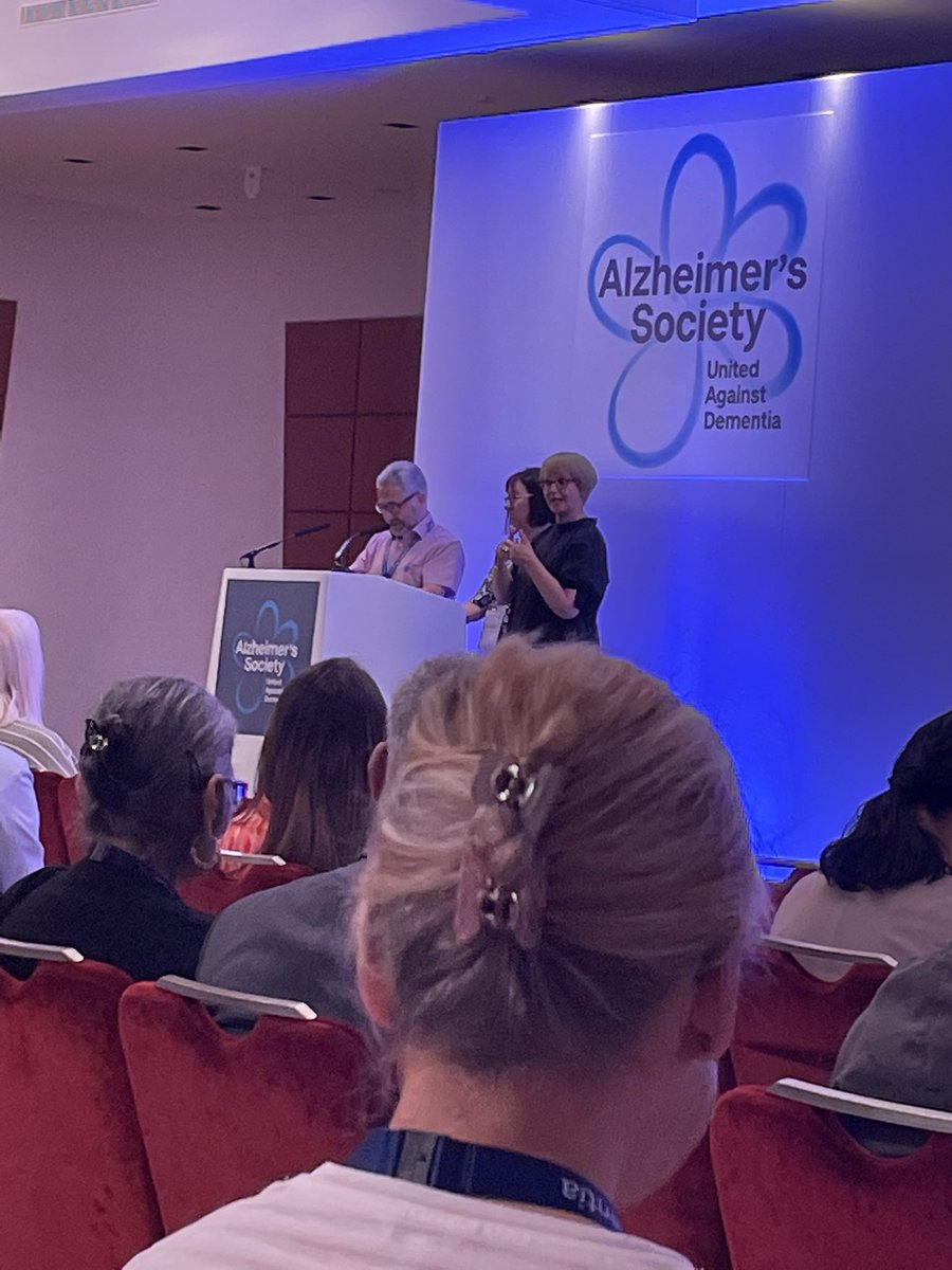 Very much enjoying the opening of the Alzheimer’s Society Annual Conference #ASAC22