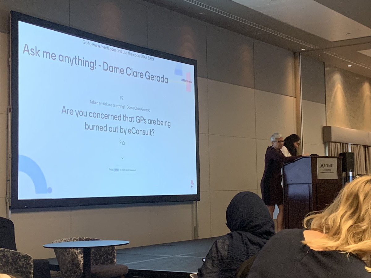 drawfoster's tweet photo. Interesting opening question at #F5EM22 https://t.co/LUce8GU0XS