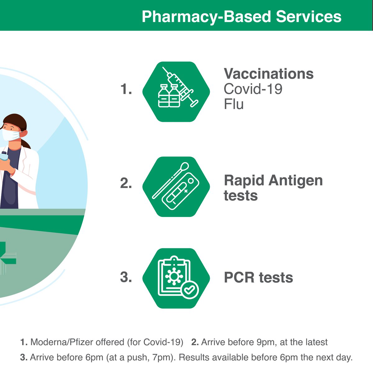 WoolwichLNP's tweet photo. So what exactly does a Pharmacy have to offer?👩‍⚕️

Find out about our services with this carousel. https://t.co/gU0NurDbh7
