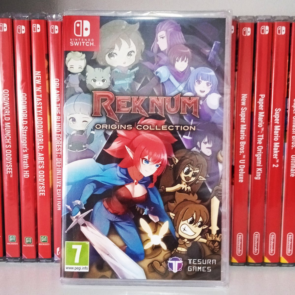 Chuspi82's tweet photo. A disfrutar de este #ReknumOriginsCollection gracias a @TesuraGames. #TesuraGames #NapeGames #NintendoSwitch #Nintendo #Switch #Reknum https://t.co/NLBZN900Uz
