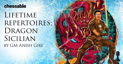GIVEAWAY TIME! <a href="/chessable/">Chessable</a>

To celebrate Thursday’s episode with <a href="/anishgiri/">Anish Giri</a>, you can win Anish Giri’s incredible Dragon course!

How to enter? 
 
1. Follow <a href="/64Podcast/">64: A Chess Podcast</a> and <a href="/chessable/">Chessable</a>
2. RT this tweet or reply w/ your favorite Anish game 

I’ll pick a winner on Saturday! Good luck