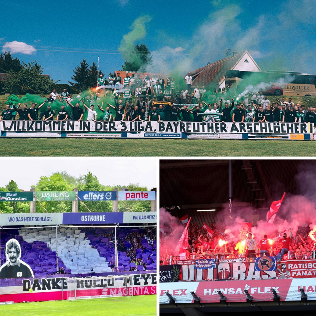 FasziFankurve's tweet photo. Fanfotos von 9 #Bundesliga-Spielen, 7 Partien der #2Bundesliga & 6 #3Liga-Spielen online. Dazu noch viel aus #Regionalliga & #Oberliga. Schaut rein in die Fanfotos vom #Saisonfinale: #SGDAUE #FSVFWK #SVWSSV #SVWTSV #FCASGF https://t.co/YnySRCRByu https://t.co/B2t3GTWVJY
