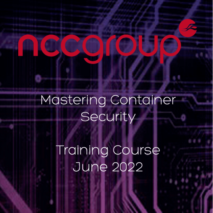 44CON's tweet photo. Ready for a deep dive into the world of Linux containers, covering fundamental technologies and practical approaches to attacking and defending container-based systems such as Kubernetes?
Book now this @NCCGroupplc #44CONTraining
https://t.co/3MamYg6uZ0
#CybersecurityTraining https://t.co/KUZnNiXZ5I