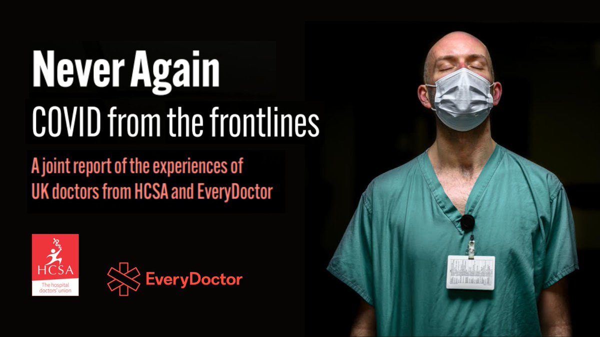 HCSANews's tweet photo. Next month we’re launching our joint report with @EveryDoctorUK in #Westminster, where we will share doctors’ experiences of #Covid with policy-makers. 
Keep an eye on our Twitter page for more information. Please RT

#NHSdoctors #DoctorsUK #Doctors https://t.co/suHXLJ2PfJ