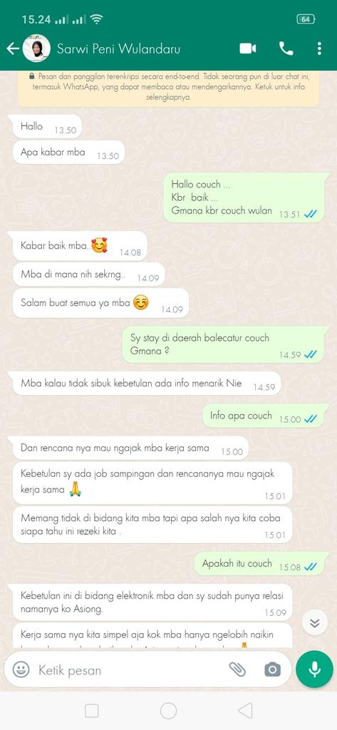 Mohon ditindaklanjuti @aduanbrti nomor ini memakai nama saya, foto profil saya dan menghubungi teman2 saya  untuk menipu... semoga Allah swt memberi hidayah kepada penipu ini... aamiin3x... pic.x.com/Hv4rLdglbA