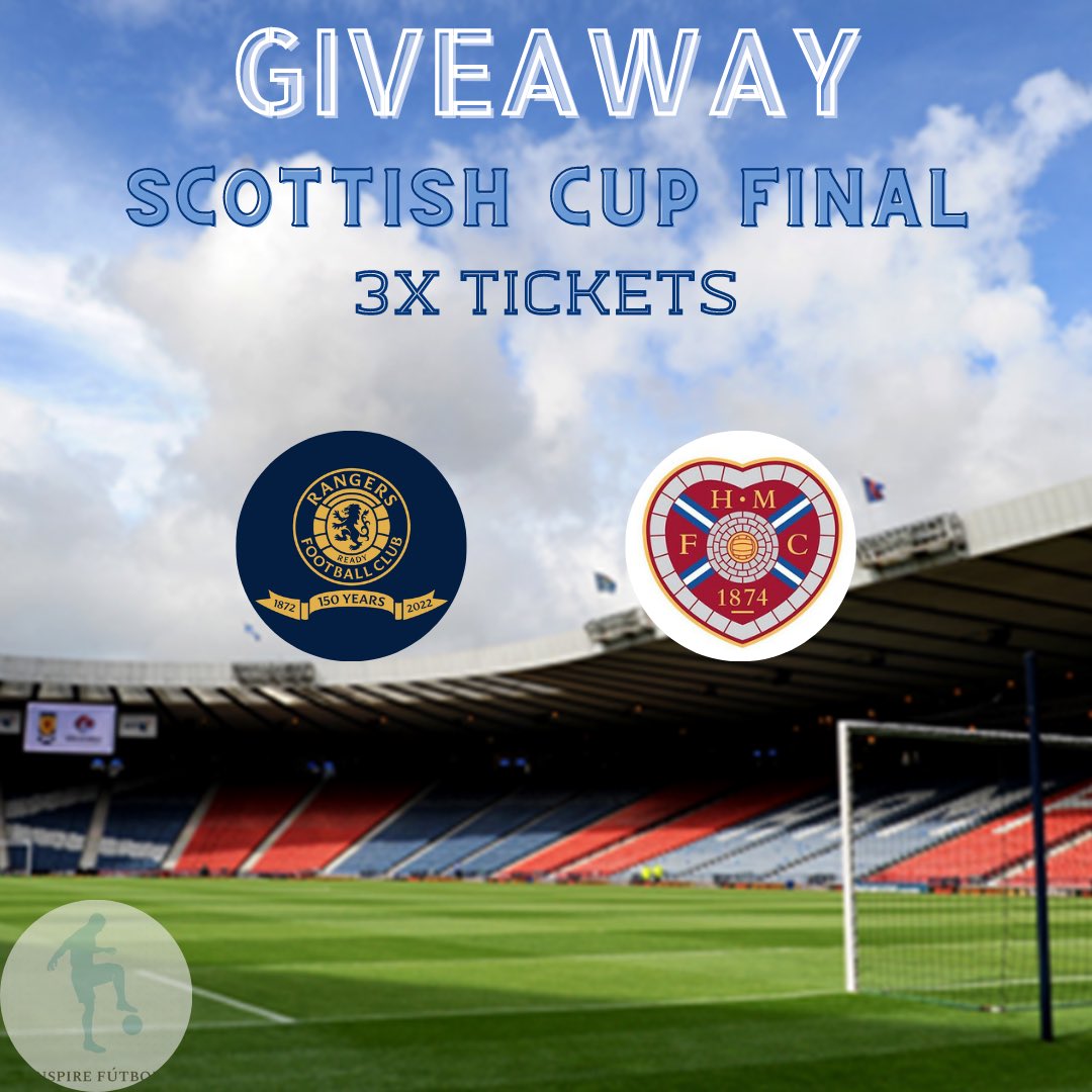 GIVEAWAY! 🚨 

Scottish Cup Final x3 🎫 
Retweet &amp; Like ♻️
Tag 1 friend. 

Winner announced Friday AM! 🐝
