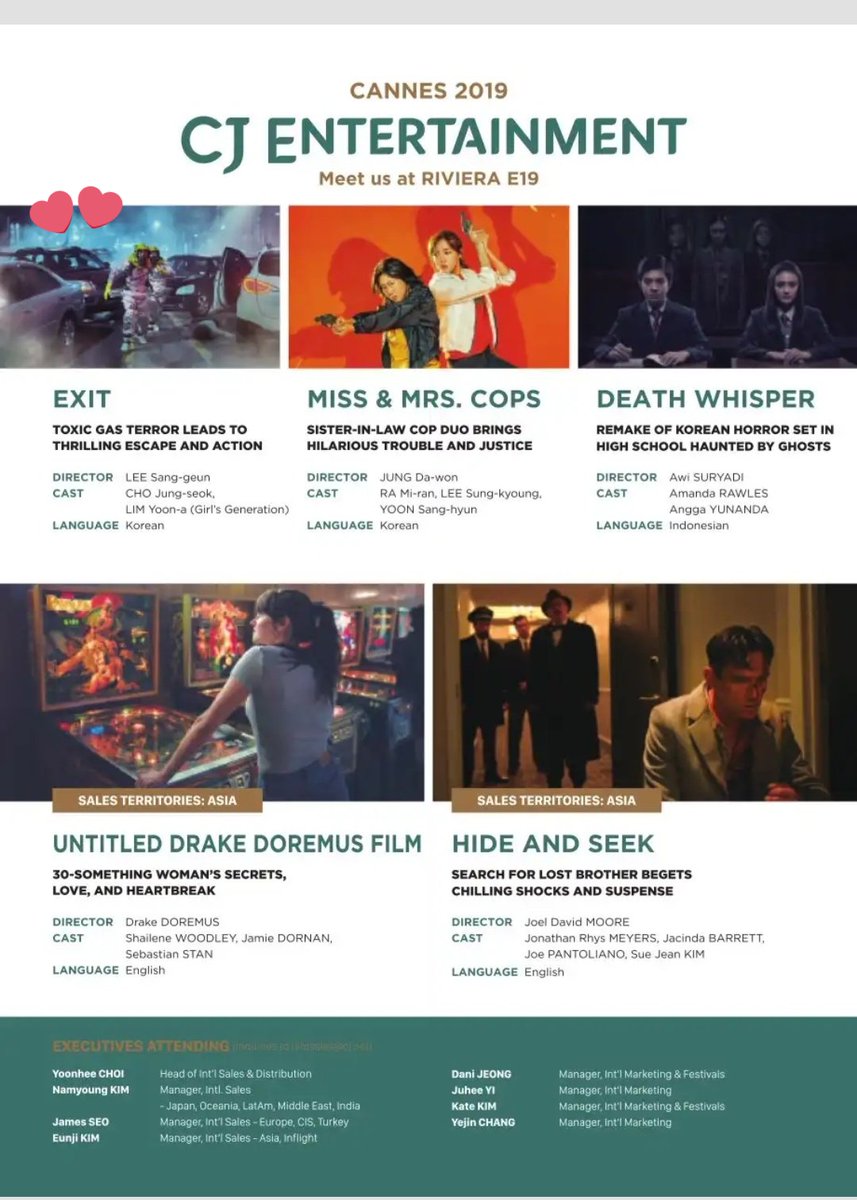 Cindot_Fc's tweet photo. This means that #ConfindentialAssignment2 will enter Cannes Film Market Exhibition 2022 along with Movie "Alien" and "Phantom"

Maybe its the same as EXIT in 2019 who also entered the market exhibition. 

Looking forward and fighting for the CA 2 team 💪 https://t.co/RhdzsrjoKR