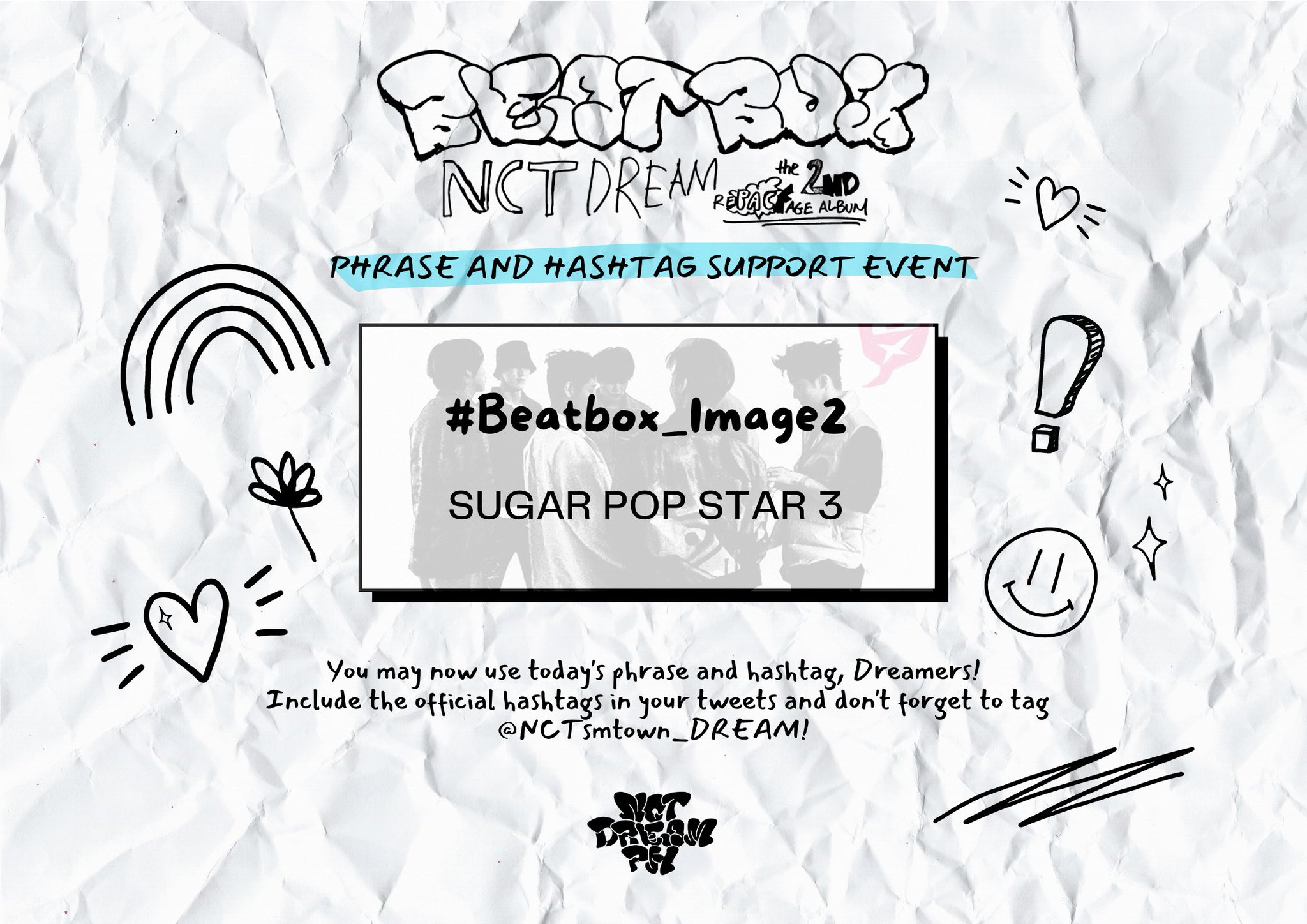 NCT DREAM PH on Twitter "📢 Hashtag Support Event 📢 Get ready for