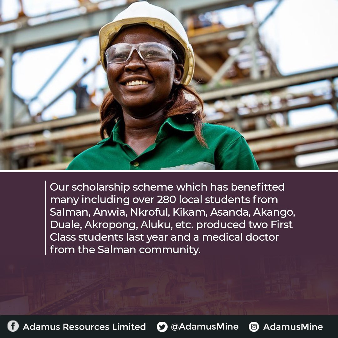 AdamusMine's tweet photo. Education has always been close to our hearts! https://t.co/joipsXHyAM