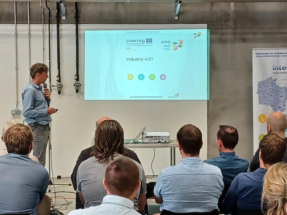 Howest Energiemgmt (@enmhowest) on Twitter photo Workshop sensors @ Veg-i-tec: Energy and water are precious, so they must be used wisely. The use of sensors is crucial here.
#howest #vegitec #ugent #EFRO #interreg
<a href="/interreg_gotoS3/">GoToS3</a> <a href="/InterregFWVL/">Interreg FWVL</a> <a href="/provinciewvl/">Provincie West-Vlaanderen</a> @Vlakwa <a href="/FlandersFOOD/">Flanders' FOOD</a> <a href="/VITObelgium/">VITO</a> Workshop sensors @ Veg-i-tec: Energy and water are precious, so they must be used wisely. The use of sensors is crucial here.
#howest #vegitec #ugent #EFRO #interreg
<a href="/interreg_gotoS3/">GoToS3</a> <a href="/InterregFWVL/">Interreg FWVL</a> <a href="/provinciewvl/">Provincie West-Vlaanderen</a> @Vlakwa <a href="/FlandersFOOD/">Flanders' FOOD</a> <a href="/VITObelgium/">VITO</a>