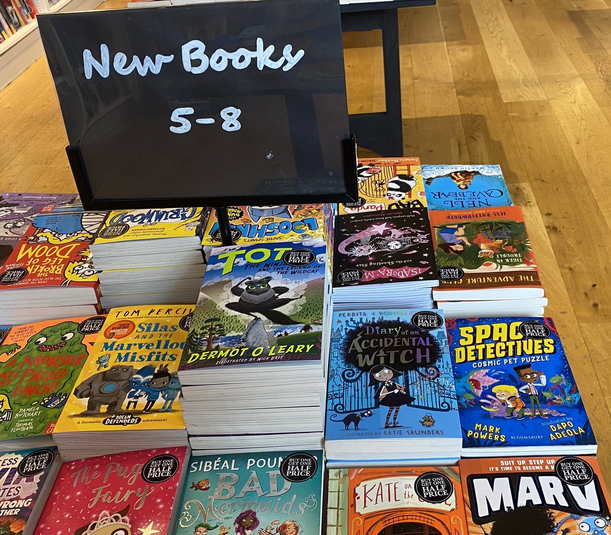 mpowerswriter's tweet photo. Great to see my new #SpaceDetectives book on the table of dreams at @Wstones_Arndale https://t.co/isSh2PLjHv