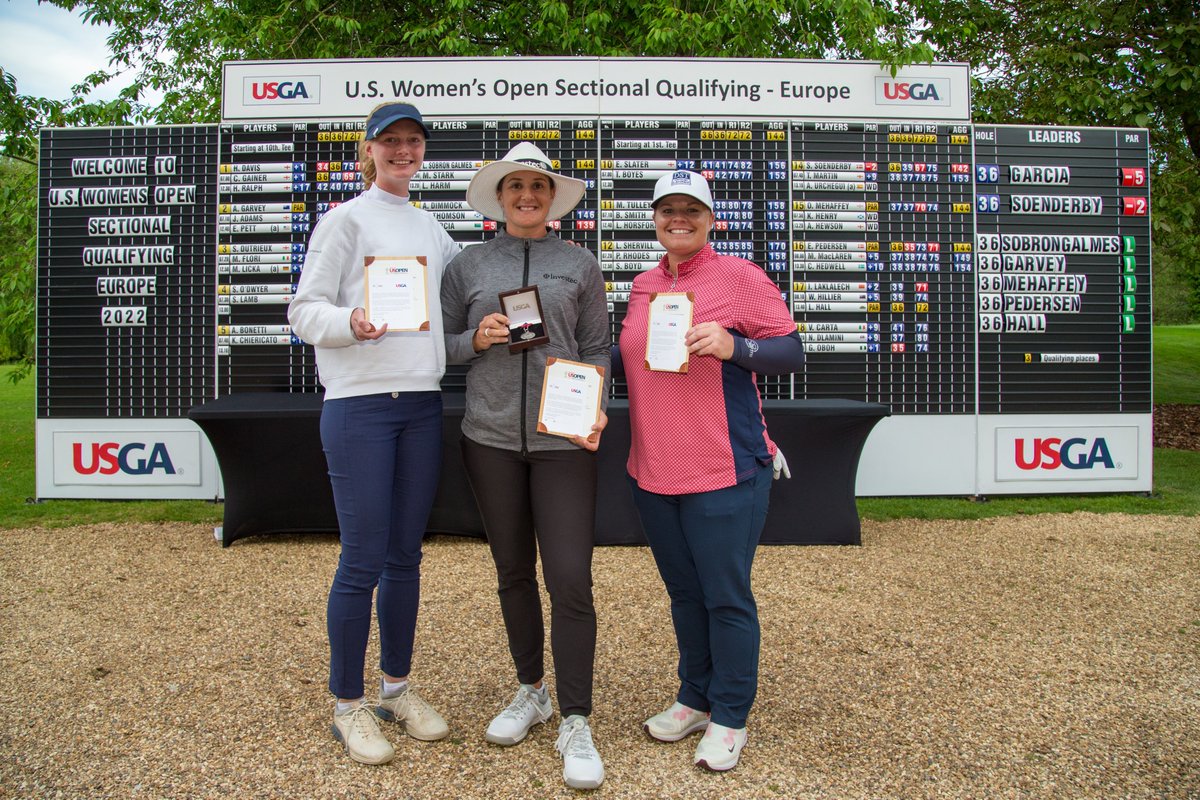 Starting a new week in style by qualifying for the 2022 <a href="/uswomensopen/">U.S. Women's Open</a> at Pine Needles Lodge &amp; GC in Southern Pines, North Carolina, June 2-5 🏆🇺🇸

#RaiseOurGame | #USWomensOpen