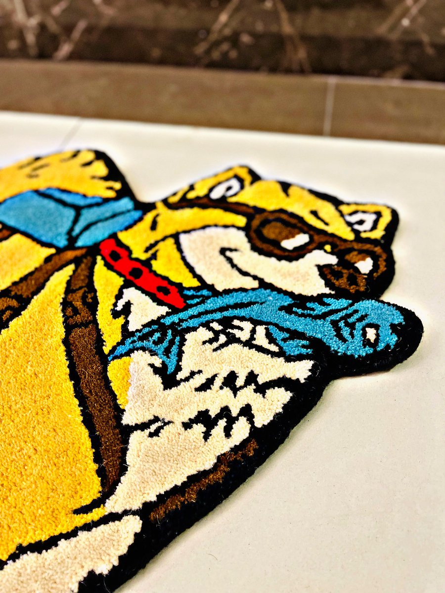 makerugs4fun's tweet photo. One ☝️ More Gift 🎁 for @BoredApeYC #bayc #bakc #bakclub @boredapekennel #boredapekannelclub Wanna 🐟 🐟🐟🐟🐟🐟🐟🐟🐟🐟😂😂😂😂😂 #makerugsforfun #mrff #tibetan #tibetanrug #tibetanrugs #nft #NFTs #NFTCommumity #opensea #Metaverse #Web3 #nftrug #nftrugs https://t.co/5A3FXOZw8W
