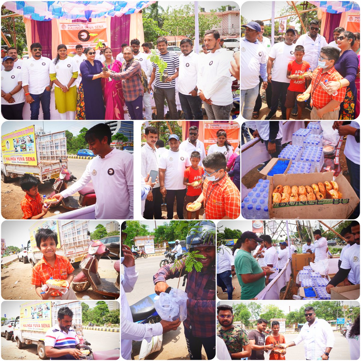 KalingaYuva's tweet photo. Art of giving by @KalingaYuva sena on inspiration of Dr @achyuta_samanta sir on Infosys square and blind school at Satya nagar
Food distribution and plantation programme 🙏
@artofgiving_net @KIITUniversity @kissfoundation https://t.co/K3A7taLvMC