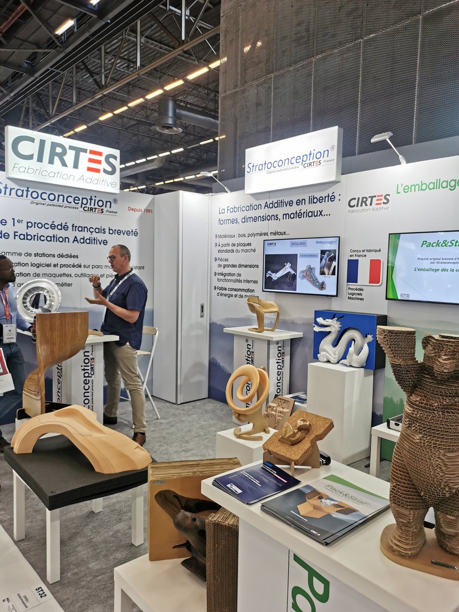 Carnot_Iceel's tweet photo. Notre composante le @cirtes88 est au @Salon_GI. Découvrez la #stratoconception de Cirtes et son procédé dédié à l'emballage #packnstrat.
#fabricationadditive https://t.co/b6QI2U7pZ2