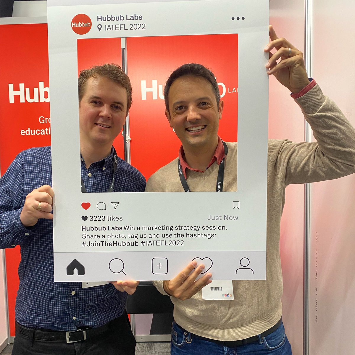 Attending #IATEFL? Want to win a content and marketing strategy for your business? Come and visit us on stand 28 and find out more. 🙌
.
.
.
#iatefl2022 #jointhehubbub #contentmarketing #elt #educationmarketing #hubbublabs #contentstrategy
