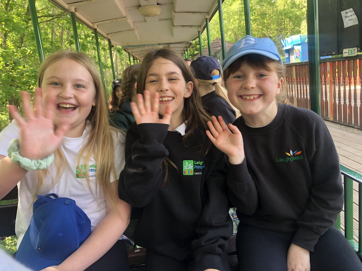 leighfield_acad's tweet photo. Year 4 have arrived safely at Conkers and are on the train on the way for their first activity of the day! ☀️ 🚂 https://t.co/vQP9Y97BSJ