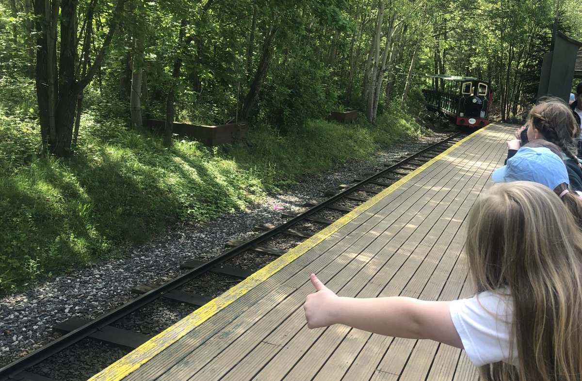 leighfield_acad's tweet photo. Year 4 have arrived safely at Conkers and are on the train on the way for their first activity of the day! ☀️ 🚂 https://t.co/vQP9Y97BSJ