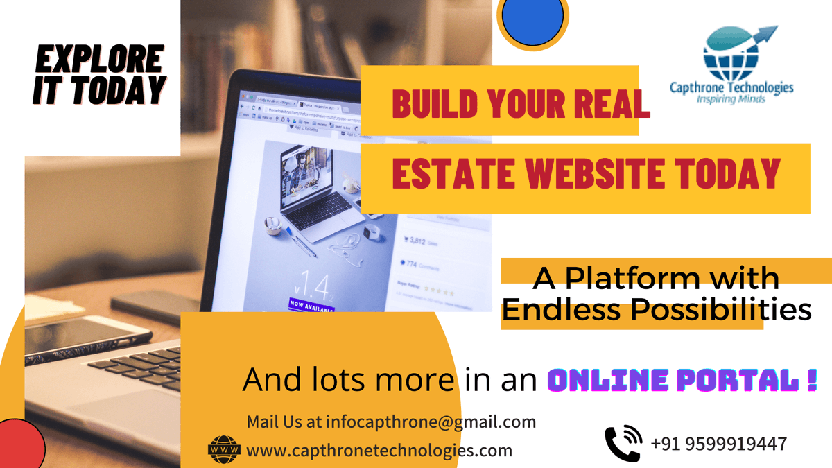 capthrone's tweet photo. Real Estate Website Portal Development https://t.co/7FyrxZOqCn