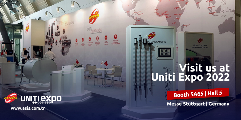 AsisAutomation's tweet photo. Uniti Expo 2022 has opened its doors TODAY! Visit us from May 17 -19,  at our Booth 5A65 | Hall 5.We are excited to present our various products and technologies in the fields of Fuel Management. 
#asis #asisotomasyon #asisfuelautomation   #UNITIexpo  #unitiexpo2022 https://t.co/Z2eptL7kLk