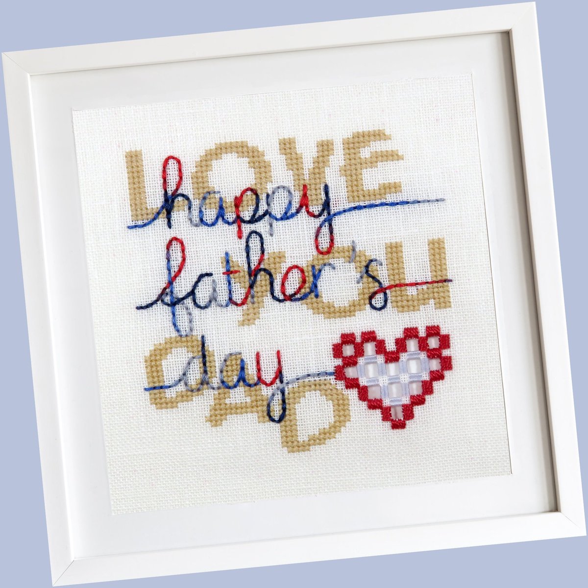 FabyReilly's tweet photo. Love You Dad PDF pattern: https://t.co/ji0Tfi3rCI
Fiche PDF Love You Dad: https://t.co/hDdK2t9Lsf
Etsy: https://t.co/uC4KPYN6MI
#FabyReillyDesigns #Crossstitch #Embroidery 
#PDFpattern #QuickChallenge #FabysMasterclass #FathersDay2022 #HardangerHeart #Klosterblocks #WovenBars https://t.co/kdtPejlVi5