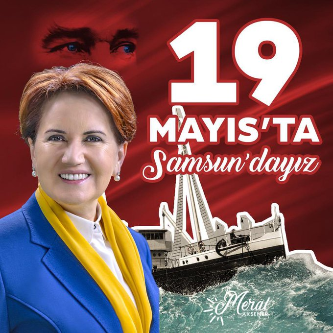 Sarı saçlı mavi gözlünün izinden 
#19MayıstaSamsundayız