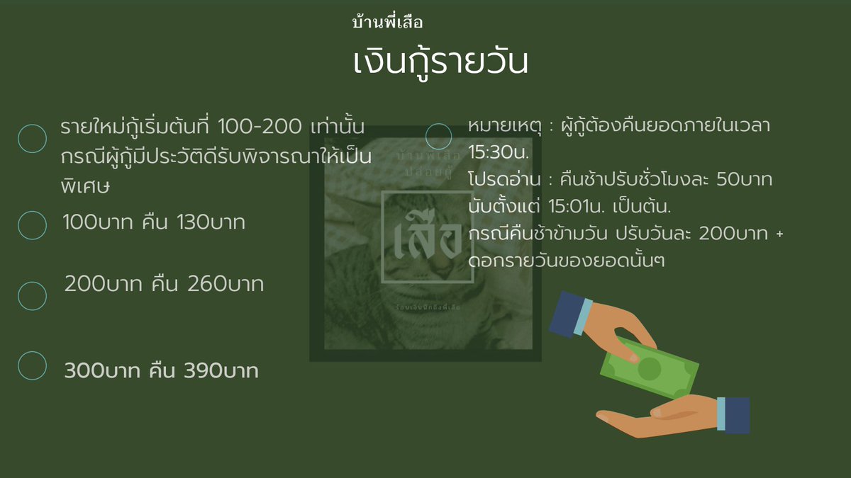 บ้าน พี่เสือปล่อยกู้🐈 tweet media