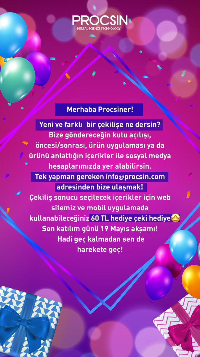 procsinprs's tweet photo. #çekiliş #Procsin #Procsincaresyou #BoomButter https://t.co/p6mtoCzA7C