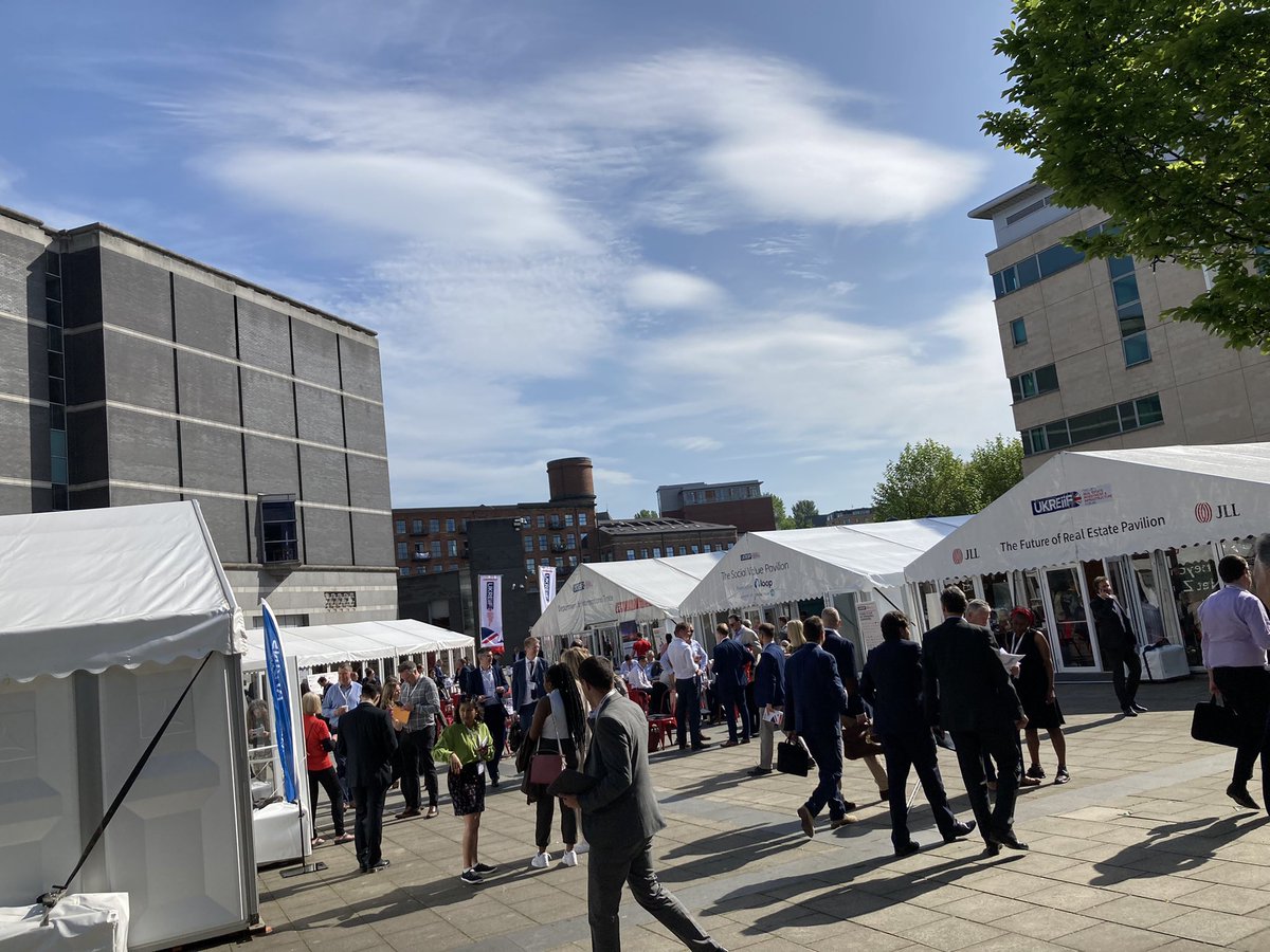 SalfordCouncil's tweet photo. Exciting day ahead. We’re here @UKREiiF with partners from @Muse_Devs @SalfordUni @CrescentSalford @MediaCityUK to highlight the unique investment opportunities across the city #regeneration #econdev #investment #localgov https://t.co/JGxZPpVcjb