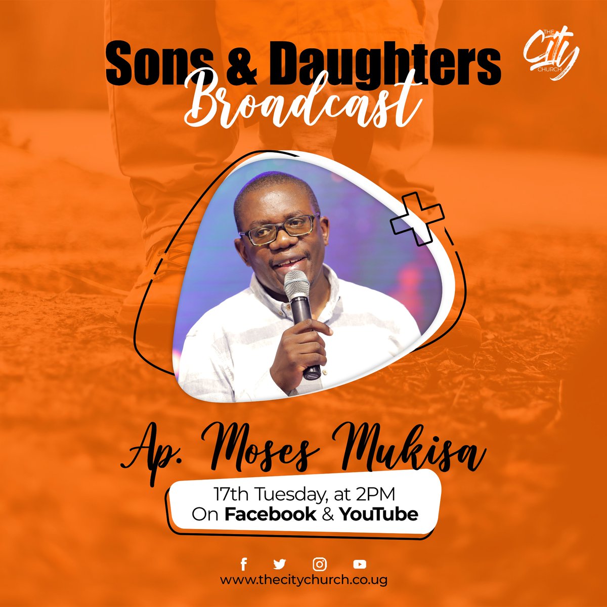TheCityChurchL's tweet photo. Halo The City Church family, we'll be broadcasting Apostle Moses Mukisa's sons and daughters teaching today both on Facebook and YouTube.
#SonsAndDaughters
#ItsTimeForRevival
#TheCityChurchLuzira
https://t.co/aNWQDbVVyo https://t.co/1xEPzCzPvY