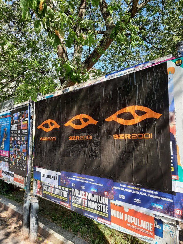 special_nekfeu's tweet photo. 🚨 Des affiches de SEINE ZOO RECORDS ont été aperçues cette fois-ci à Rennes https://t.co/5axEEThhnx