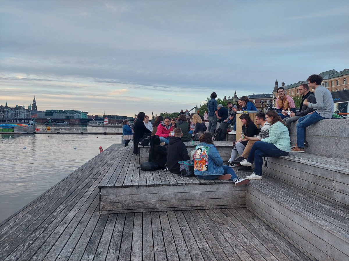 Yesterday was a very productive day for students at #SETACCopenhagen! After a long day of work, we gathered in the open to get to know each other better in a bit less official surrounding! Thanks to everybody for coming and see you all at the conference today!