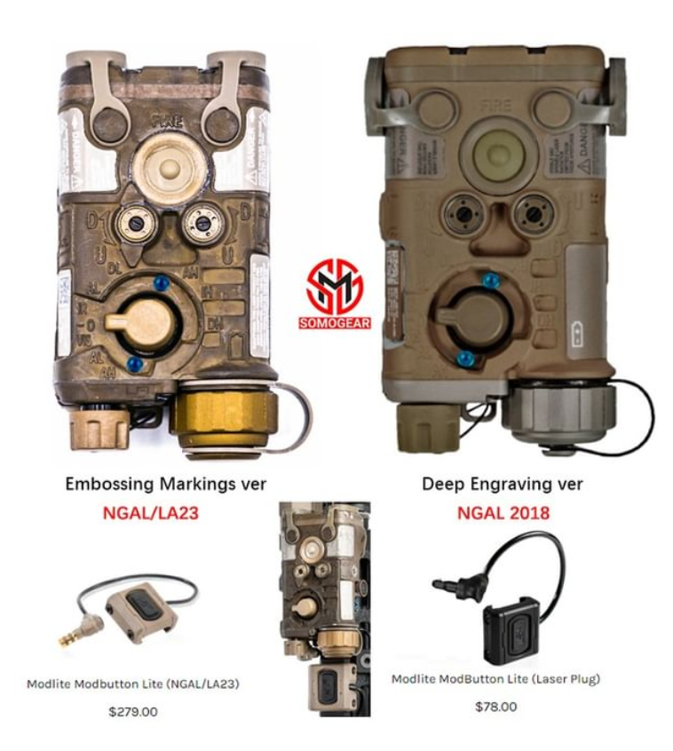 Which one do you prefer? NGAL/LA23 or NGAL 2018???

#somogear #airsoft #milsim #crane #gbb #irilluminator #ngalilluminator #craneconnector #ngalla23 #pewpew #サバゲー #サバイバルゲーム #ngal #ngallaser